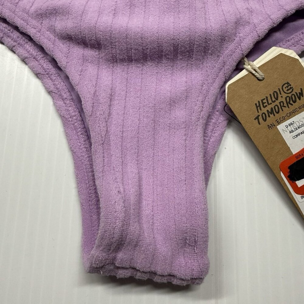 Billabong Women's Purple In The Loop Tropic Swim Bikini Bottom Size Small NWT - Picture 4 of 9
